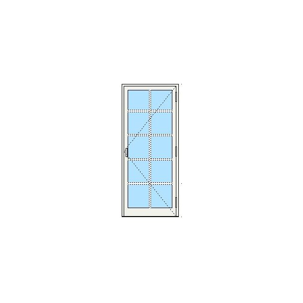 Balkongd�r 890x2090 H�yre