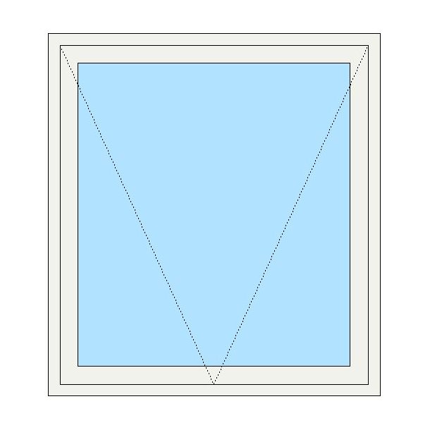 Topphengslet 1090x1190mm